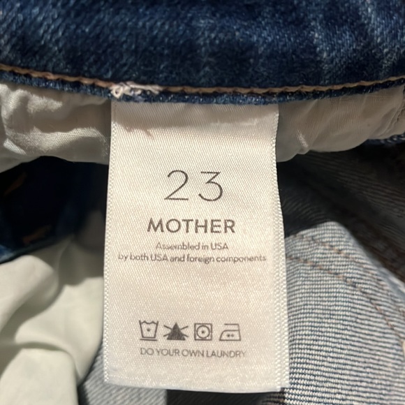 MOTHER Superior Denim The Tomcat in Running With Scissors NWT - Picture 15 of 15